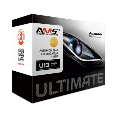 Автомобільні лінзи світлодіодні AMS ULTIMATE U13 5500K 3.0 F