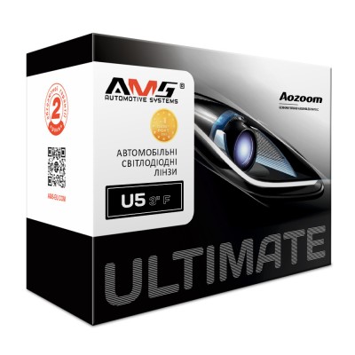 Автомобільні лінзи світлодіодні AMS ULTIMATE U5 3.0 F