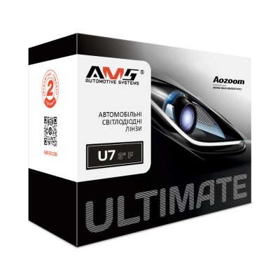 Автомобільні лінзи світлодіодні AMS ULTIMATE U7 3.0 F
