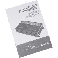 Підсилювач AUDIOBEAT LA 4.120