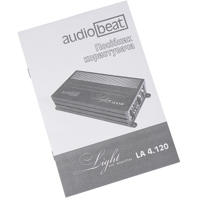 Підсилювач AUDIOBEAT LA 4.120