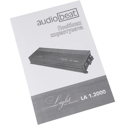 Підсилювач AUDIOBEAT LA 1.2000