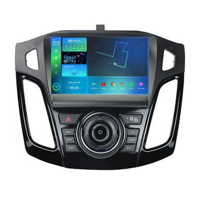 Автомагнітола 2K Torssen Ford Focus 12-17 чорний глянець з кнопками TOP F96128 4G Carplay DSP