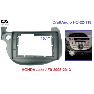 Рамка переходная CraftAudio HO-22-118 HONDA Jazz / Fit 2008-2013 10.1"