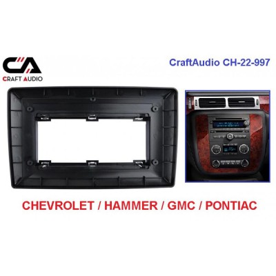Рамка переходная CraftAudio CH-22-997 CHEVROLET Tahoe 07-14, HAMMER H2 08-09 10"