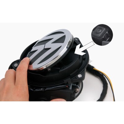 Камера в ручку багажника Volkswagen Golf, V, VI, Passat B6 4D, B7 4D, CC. Номер "Prime-X" TR-05 CAN+IPAS