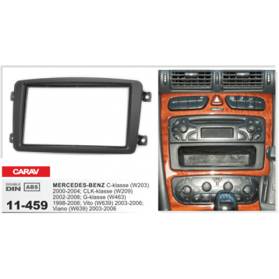 Перехідна рамка CARAV Mercedes Vito, Viano, W639, W203, W209, W463 (11-459)
