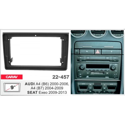 Перехідна рамка Carav Audi A4 (22-457)