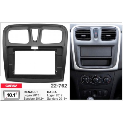 Перехідна рамка Carav Renault, Dacia Logan, Sandero (22-762)