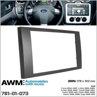 Перехідна рамка AWM Ford Transit, Focus, C-Max, S-Max, Fusion, Fiesta, Galaxy, Kuga (781-01-073)