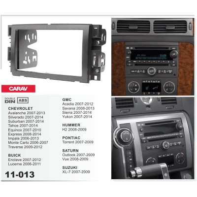 Перехідна рамка CARAV Hummer H2, Chevrolet (11-013)