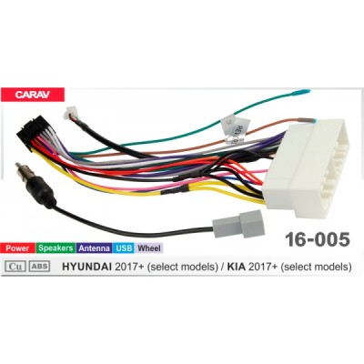 Перехідник для магнітол 9", 10.1" KIA, Hyundai Carav 16-005