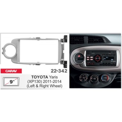 Перехідна рамка Carav Toyota Yaris (22-342)