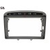 Рамка переходная CraftAudio PE-22-353 Peugeot 308 07-13 / 408 11+ 9" gray