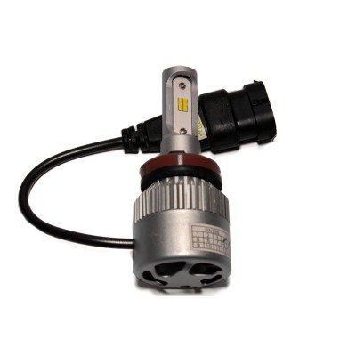 Комплект LED ламп HeadLight S2 H11 5000K 8000lm с вентилятором