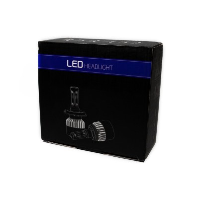 Комплект LED ламп HeadLight S2 H11 5000K 8000lm с вентилятором