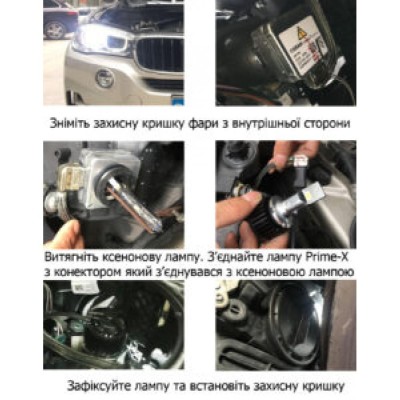 Світлодіодні лампи Prime-X D Pro D8 5000K (2 шт.)