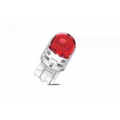 Комплект светодиодных ламп Philips 11066RU60X2 W21/5W LED Ultinon Pro6000 SI 12V 2.5/0.5 W3x16q red