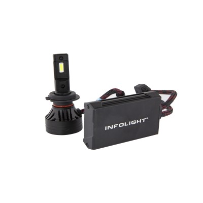 LED лампа Infolight S1 H7 50W