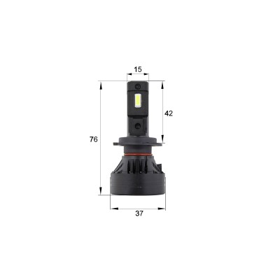 LED лампа Infolight S1 H7 50W