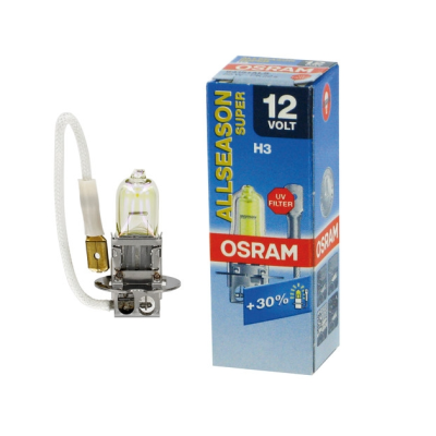 Галогенна лампа OSRAM H3 64151ALS All Season Super 55W 12V PK22S 10X10X1