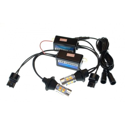 Комплект світлодіодних ламп DRL+поворот Baxster SMD Light 5730 W21 (20 Smd)