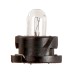 Указательная лампа накаливания RING 509TFBK/14 14v 1.4w F4.8 (Black Base) Panel Bulb