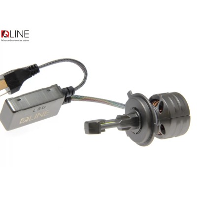 Лампи світлодіодні QLine Hight VI H4 6000K (2шт.)