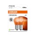 Комплект вказівних ламп розжарювання OSRAM 7507-2BL PY21W Amber 12V BAU15s Blister (2 шт)
