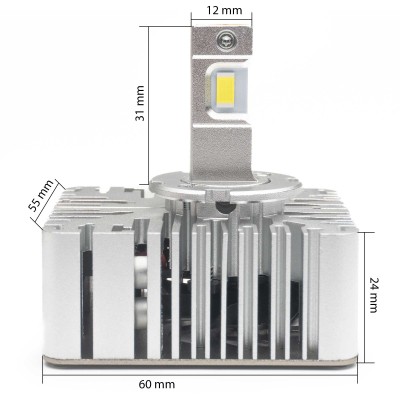 D5 (5000К) Prime-X D LUX комплект світлодіодних ламп (2 шт.)