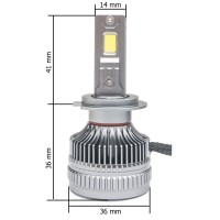 H7 (5000К) Prime-X MAX Pro комплект світлодіодних ламп (2 шт.)