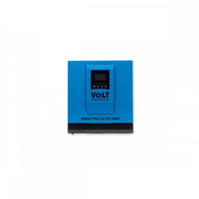 Сонячний інвертор VOLT POLSKA SINUS PRO ULTRA 6000 24/230V (3000/6000W) + 60A MPPT (145V)