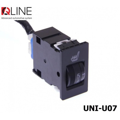 Подогрев сидений QLine Fiber UNI-U07 (1 сидение)