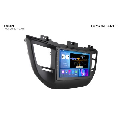 Штатна автомагнітола EasyGo M9-3-32-HT Hyundai Tucson 2015-2018