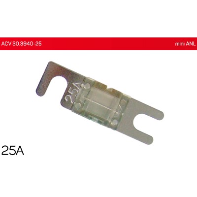 Запобіжники mini ANL 25А 1 шт. ACV 30.3940-25