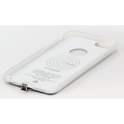 Чохол для бездротової зарядки ACV 240000-21-01 Inbay для iPhone 6/6S white