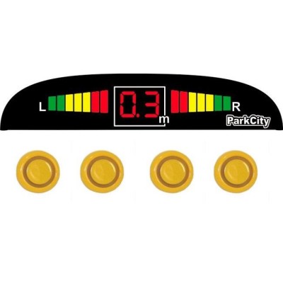 Парктронік Parkcity Center 418/102 yellow LW