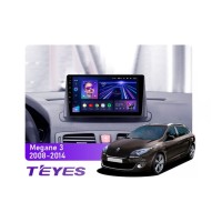 Штатна магнітола Teyes CC3 6+128 Gb 360° Renault Megane 3 2008-2014 (одна коса) 9"