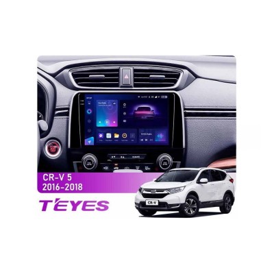 Штатна магнітола Teyes CC3 2k 6+128 Gb 360° Honda CR-V 5 RT RW 2016-2018 9"