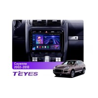 Штатна магнітола Teyes CC3 6+128 Gb Porsche Cayenne 1 9PA 2002-2010 9"