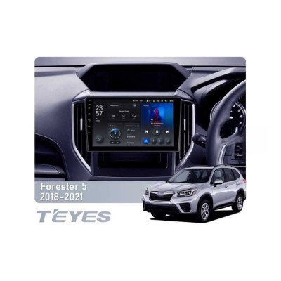 Штатна магнітола Teyes X1 2+32 Gb Wi-Fi Subaru Forester 5 2018-2021 9"