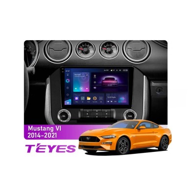 Штатна магнітола Teyes CC3 2k 6+128 Gb Ford Mustang VI S550 (F2) 2014-2021 9"