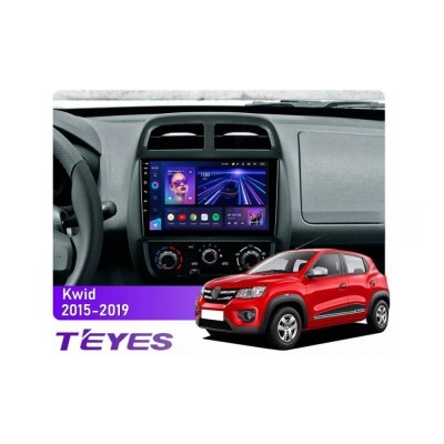 Штатна магнітола Teyes CC3 6+128 Gb 360° Renault KWID 2015-2019 9"