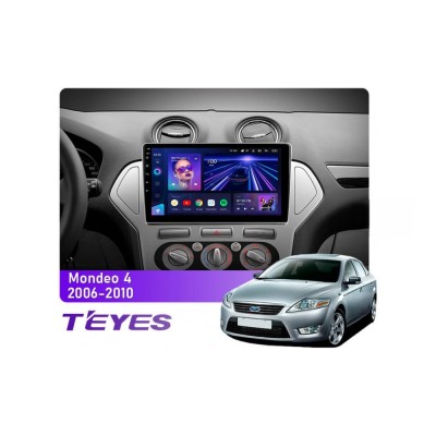 Штатна магнітола Teyes CC3 6+128 Gb Ford Mondeo 4 2006-2010 10"