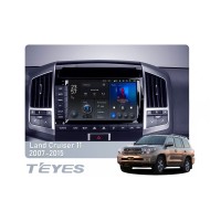 Штатна магнітола Teyes X1 2+32 Gb Wi-Fi Toyota Land Cruiser 11 200 2007-2015 (C, maximum equipment) 9"