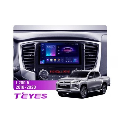 Штатна магнітола Teyes CC3 2k 4+64 Gb Mitsubishi L200 5 2018-2020 (F1) 9"