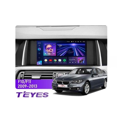 Штатна магнітола Teyes CC3 6+128 Gb 360° BMW 5 Series F10 F11 CIC 2009-2013 9"