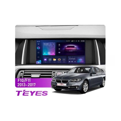 Штатна магнітола Teyes CC3 2k 4+32 Gb BMW 5 Series F10 F11 NBT 2013-2017 9"