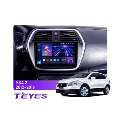 Штатна магнітола Teyes CC3 6+128 Gb 360° Suzuki SX4 2 S-Cross 2012-2016 9"