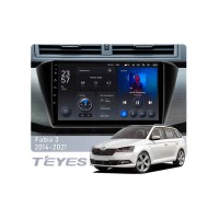 Штатна магнітола Teyes X1 2+32 Gb Wi-Fi Skoda Fabia 3 2014-2021 9"